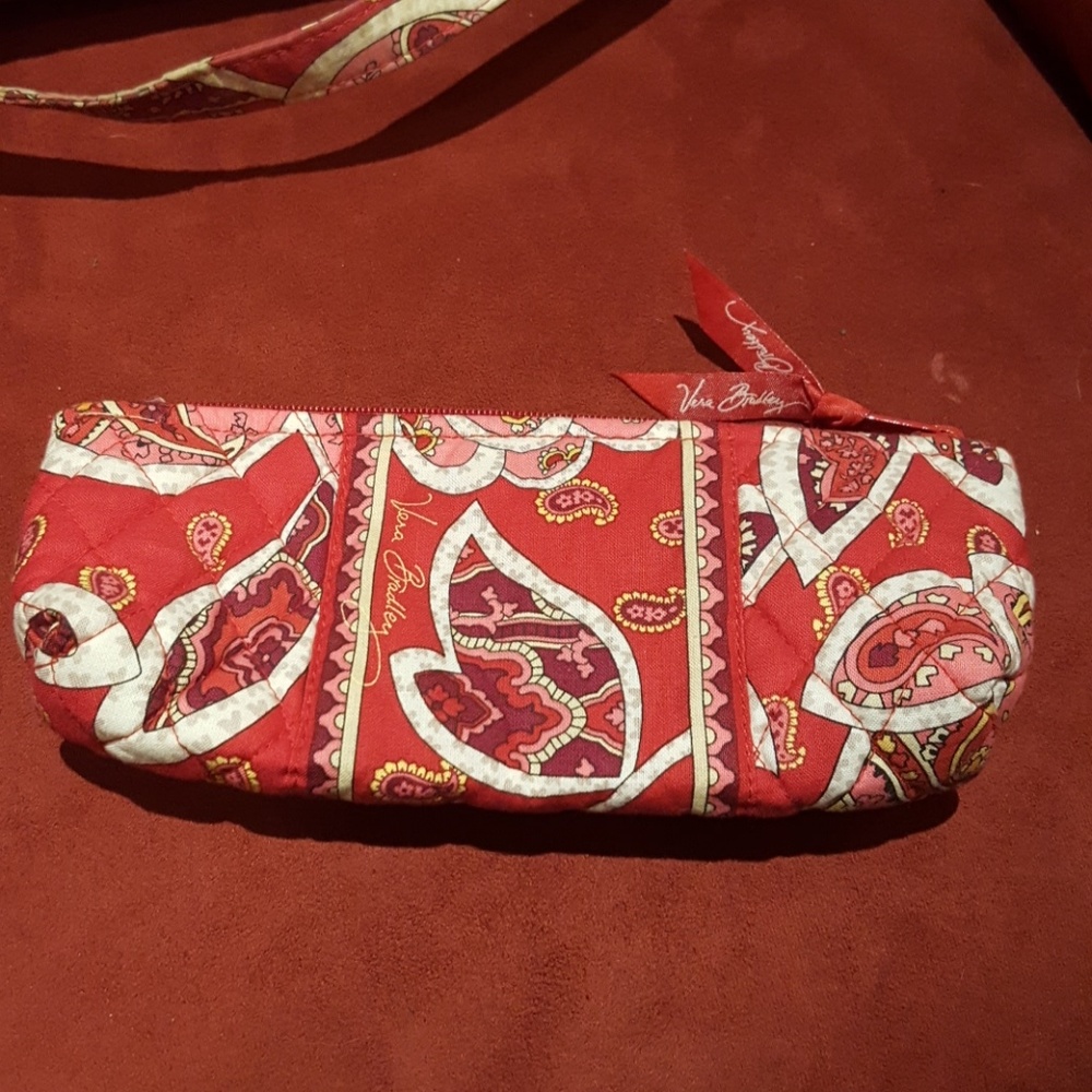 Vera Bradley red paisley purse - Picture 5 of 8